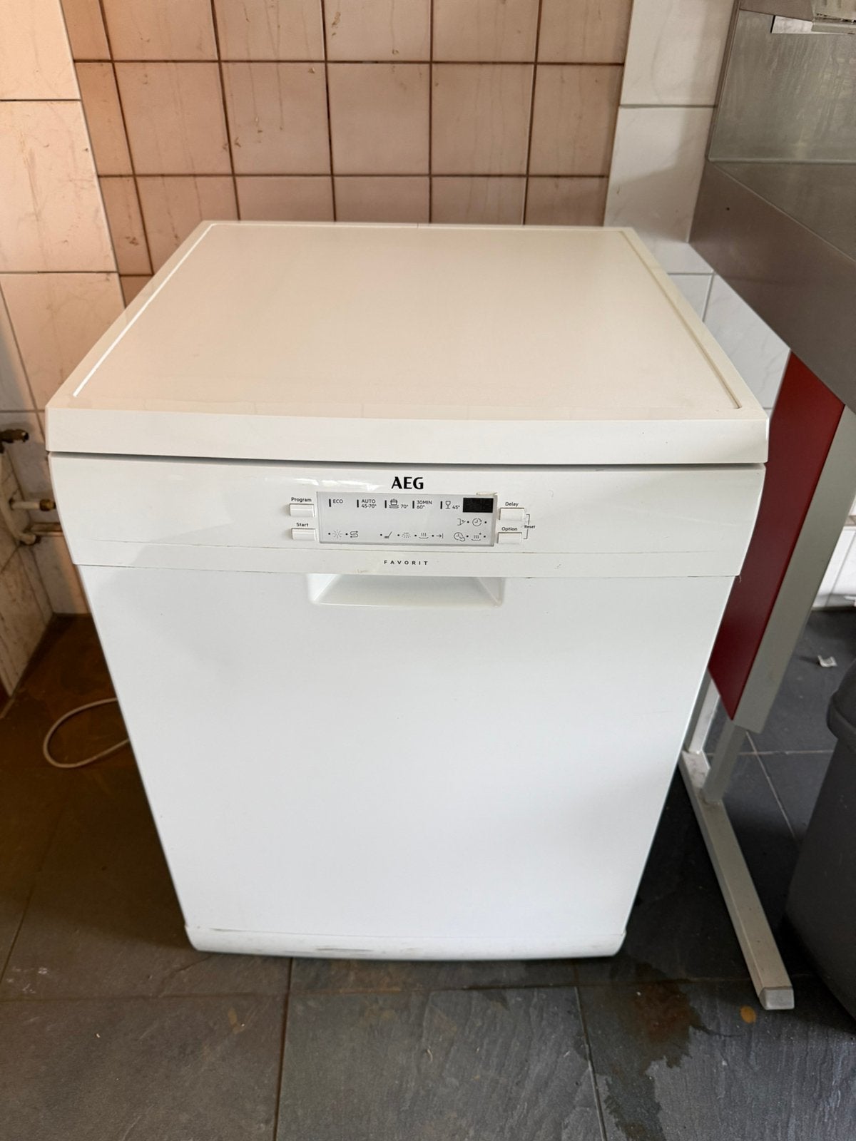 Afwasmachine AEG. Goede staat., Witgoed en Apparatuur, Ophalen, Gebruikt, 85 tot 90 cm