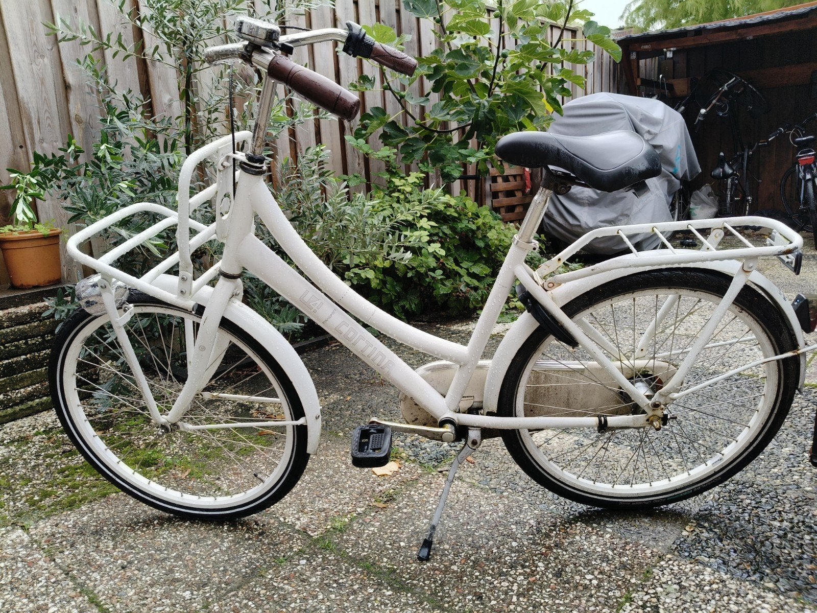 Meisjes fiets voor 10-14 jarige, Fietsen en Brommers, Ophalen, Terugtraprem, Versnellingen, 14 inch of minder