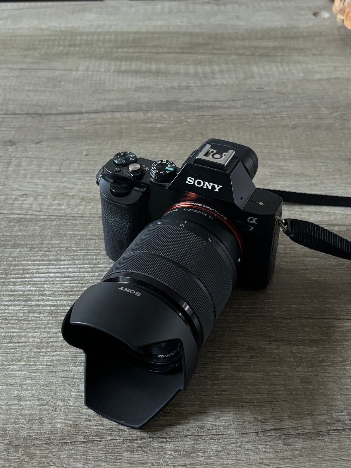Sony Alpha 7 Systeemcamera met 28-70mm lens, Audio, Tv en Foto, Fotocamera's Digitaal, Beeldstabilisatie, Ophalen of Verzenden