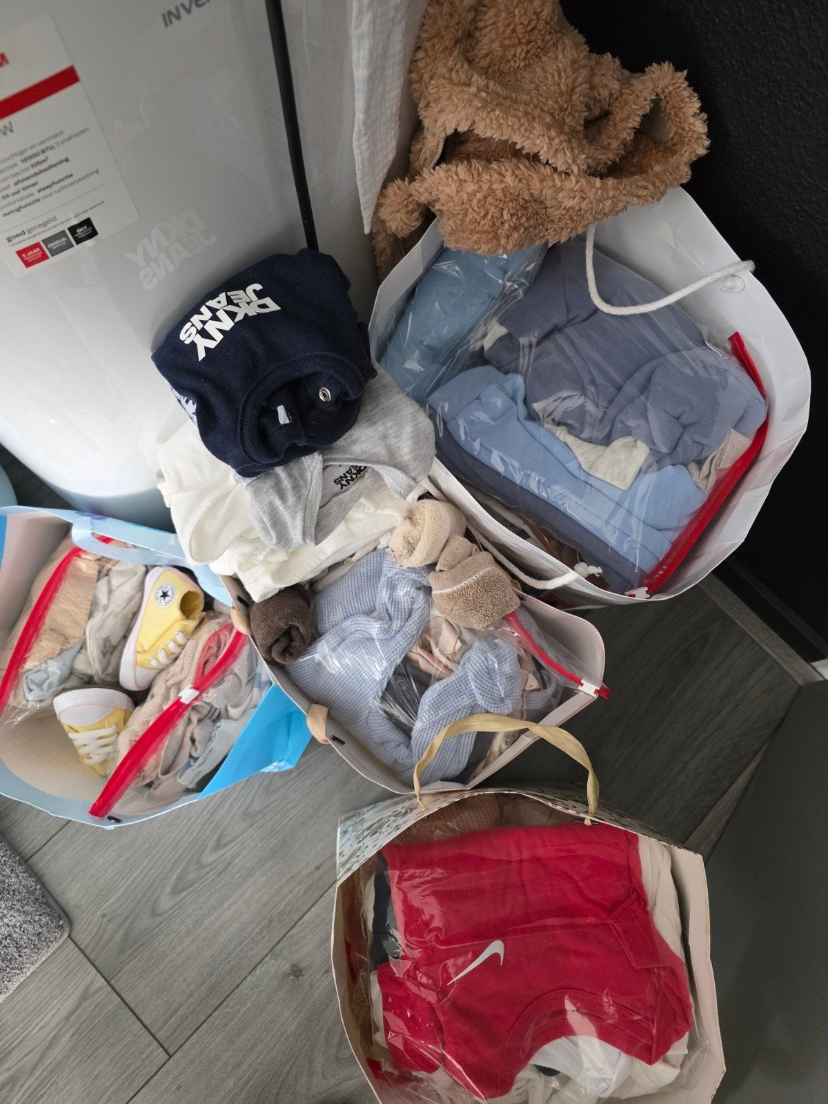 Babykledingpakket Newborn tot 4-5 maanden, Ophalen, Gebruikt, Overige maten