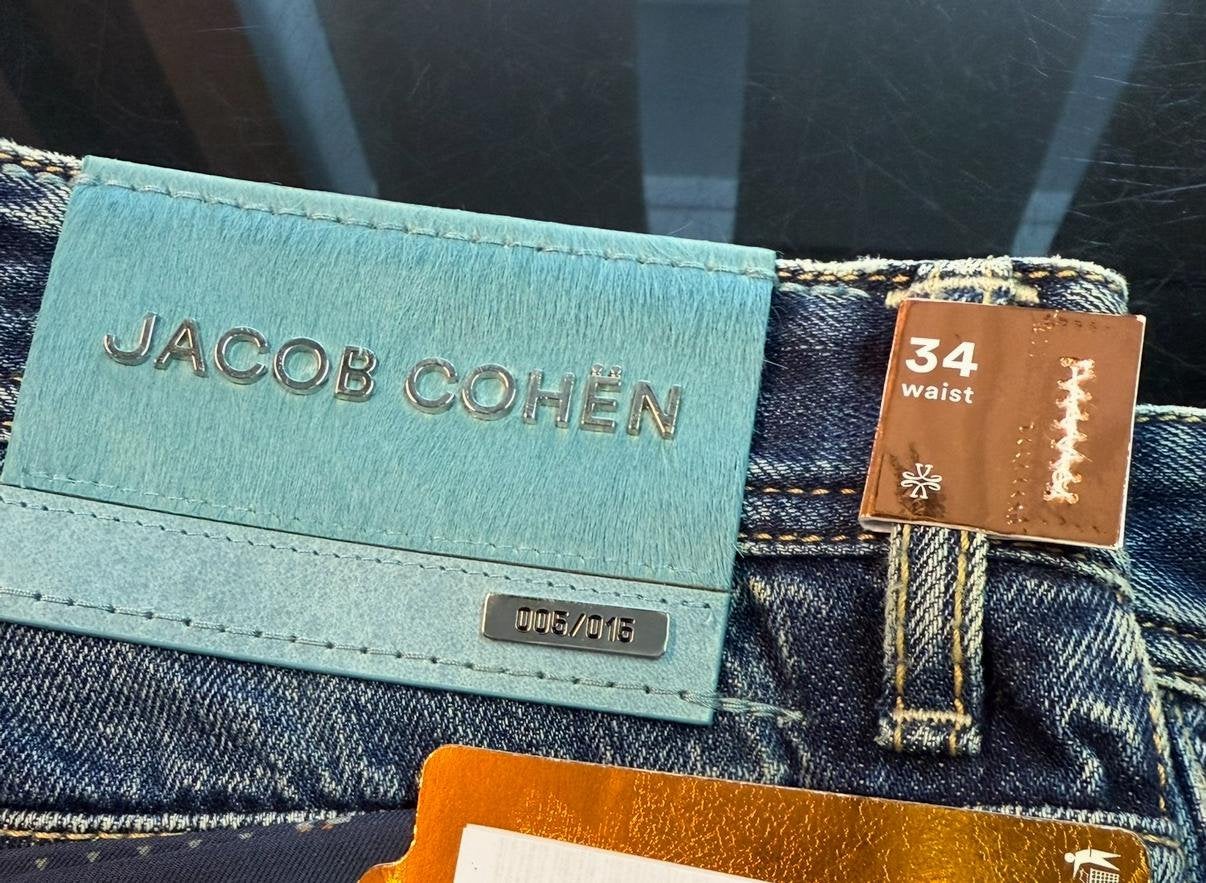 Limited Edition Audemas Piguet 34 Jacob Cohen jeans NIEUW, Verzenden, Nieuw, Blauw, W33 - W34 (confectie 48/50)