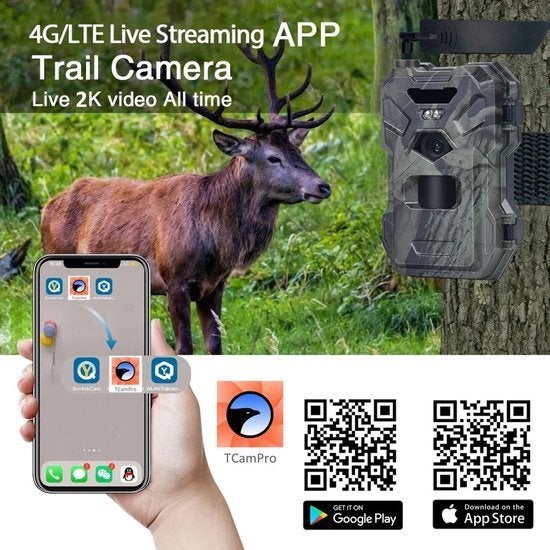 Foto 5 van 4G Wildcamera – Jachtcamera – Trailcamera