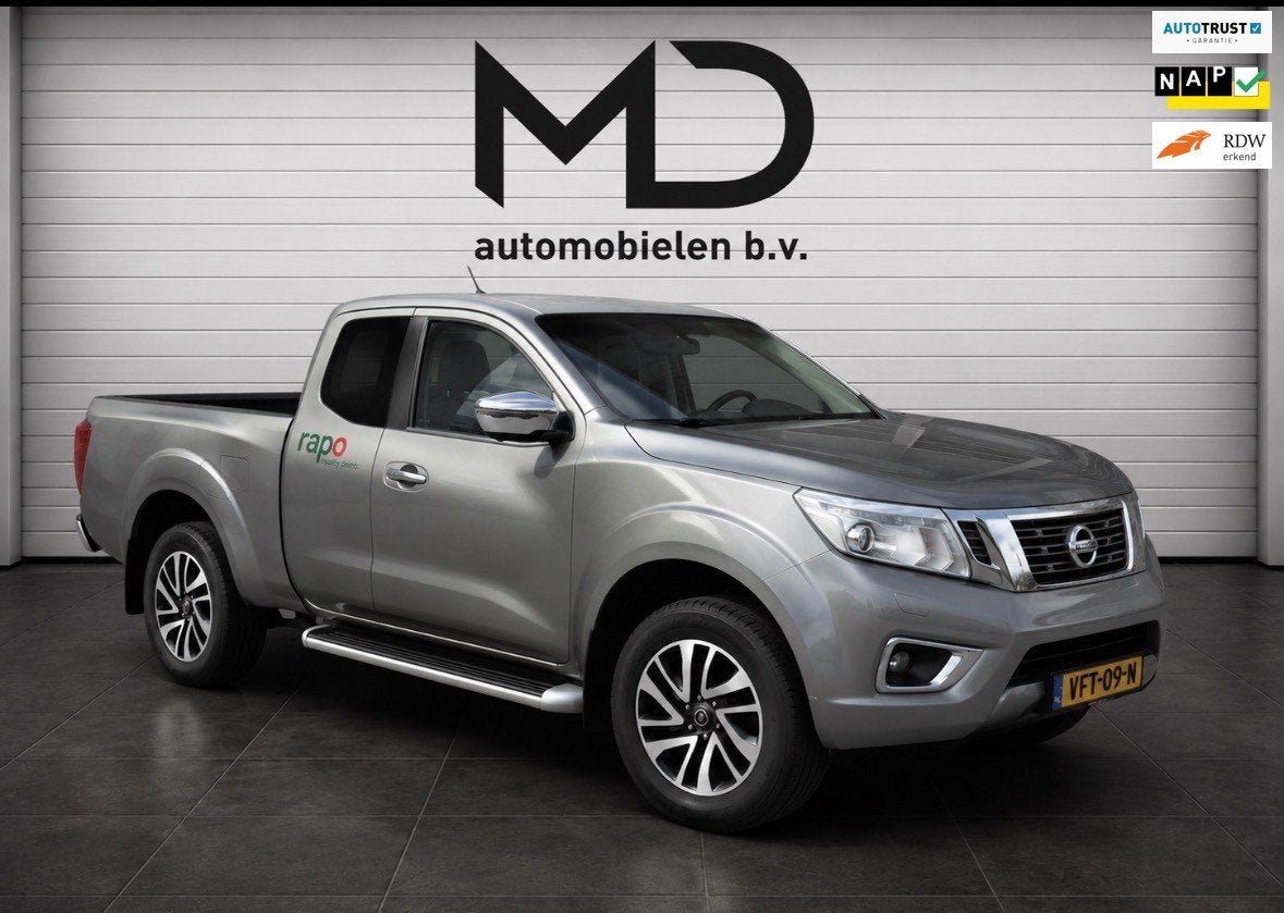 Nissan Navara 2.3 dCi N-Connecta King Cab 4WD - 1e eigenaar, Auto's, Stof, Gebruikt, 4 cilinders, 163 pk