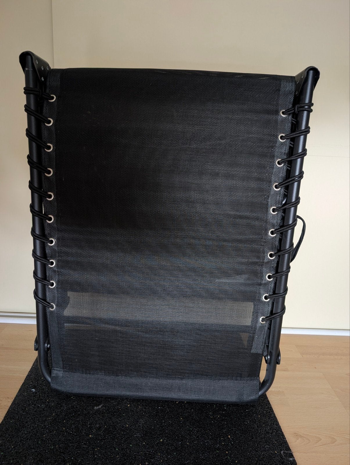 Opvouwbaar ligbed., Tuin en Terras, Ophalen, Gebruikt, Metaal, Inklapbaar