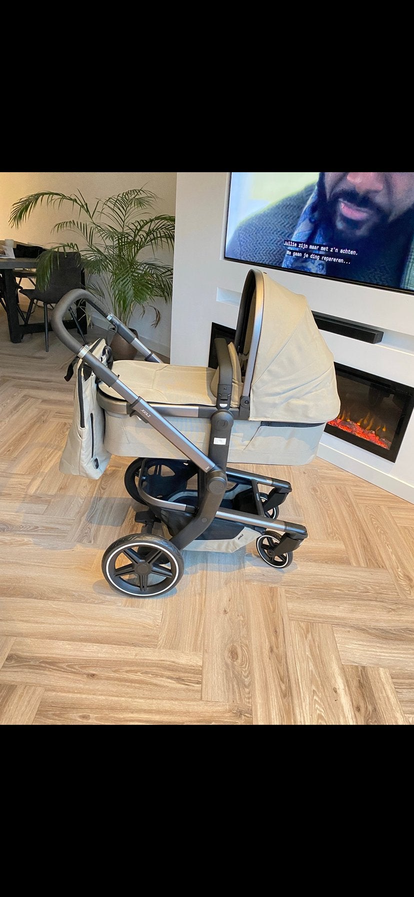 Joolz Day+ Mindful Green kinderwagen, Gebruikt, Met reiswieg, Ophalen, Kinderwagen