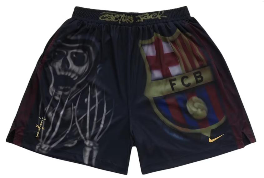 Originele Travis Scott x FC Barcelona Home Shorts S, Maat S, Ophalen of Verzenden, Nieuw, Broek