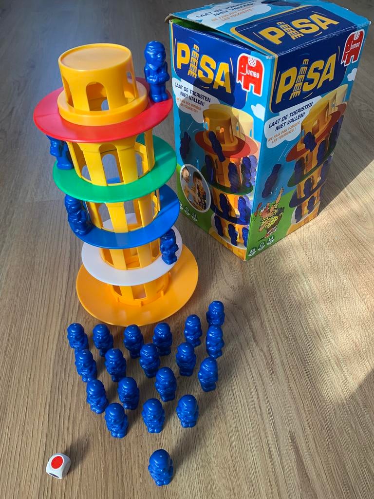 Toren van Pisa, Hobby en Vrije tijd, Gezelschapsspellen | Overige, Ophalen of Verzenden, Zo goed als nieuw