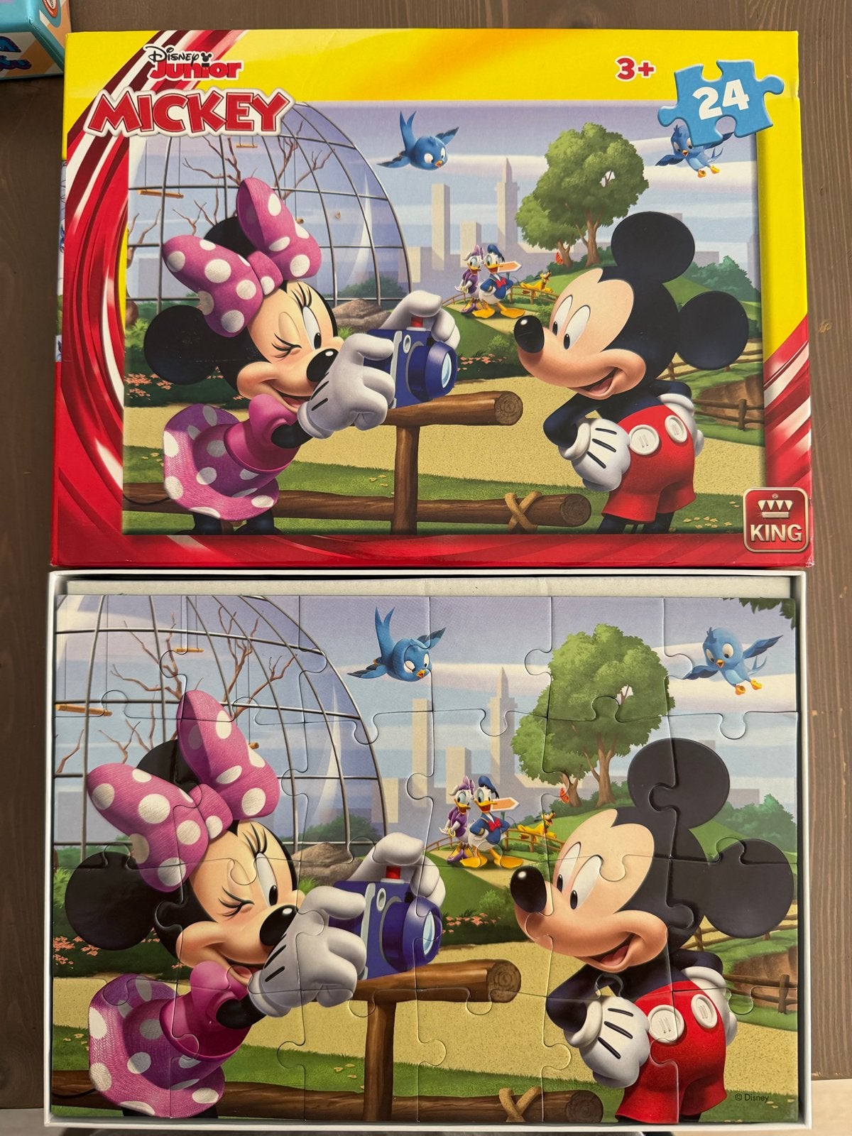 Disney Junior Mickey & Minnie Puzzel 24 stukjes (3+), Ophalen, 10 tot 50 stukjes, Zo goed als nieuw, 2 tot 4 jaar