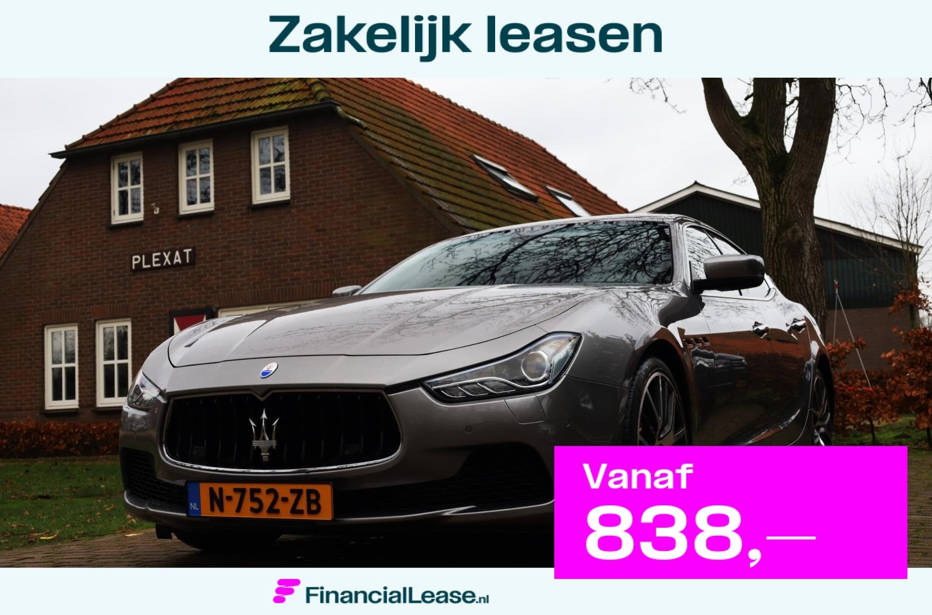 Maserati Ghibli 3.0 BI-TURBO Aut. | Slechts 97.000KM | Panor, Automaat, Euro 5, Achterwielaandrijving, Gebruikt