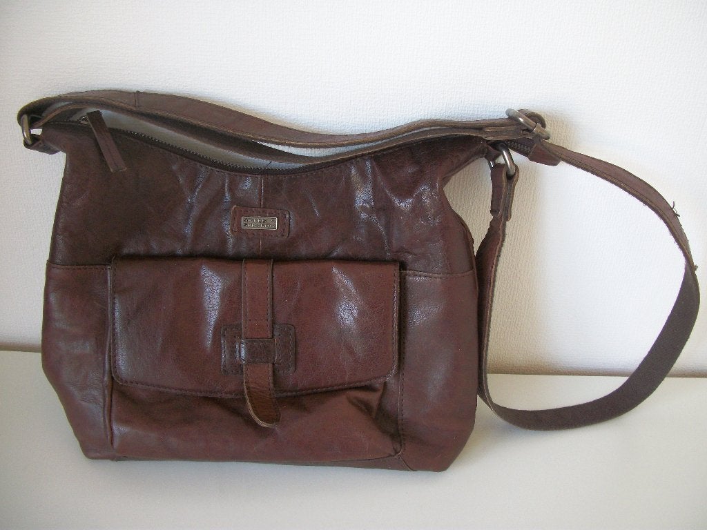 Damestas verstelbaar Hengsel Bruin Spikes & Sparrow - netjes, Ophalen of Verzenden, Nieuw, Bruin, Handtas