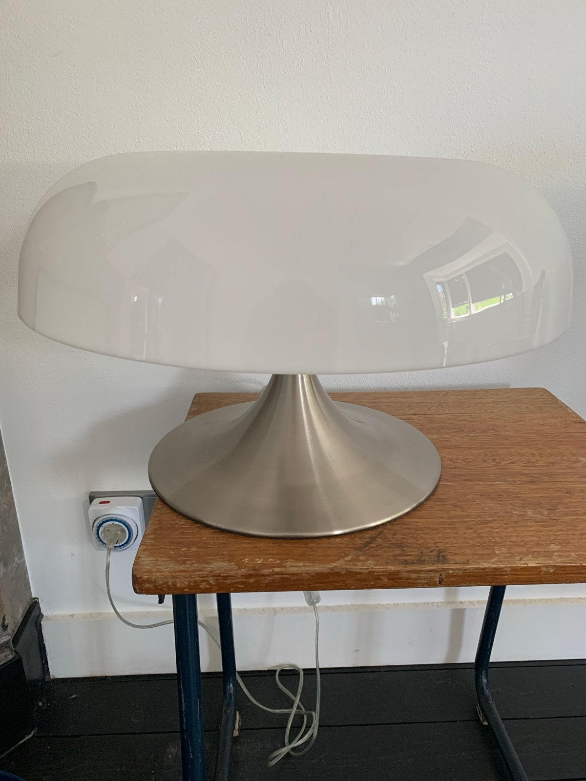 Witte paddenstoellamp - Brumbry design, Ophalen, Overige merken, Paddenstoellamp, Wit