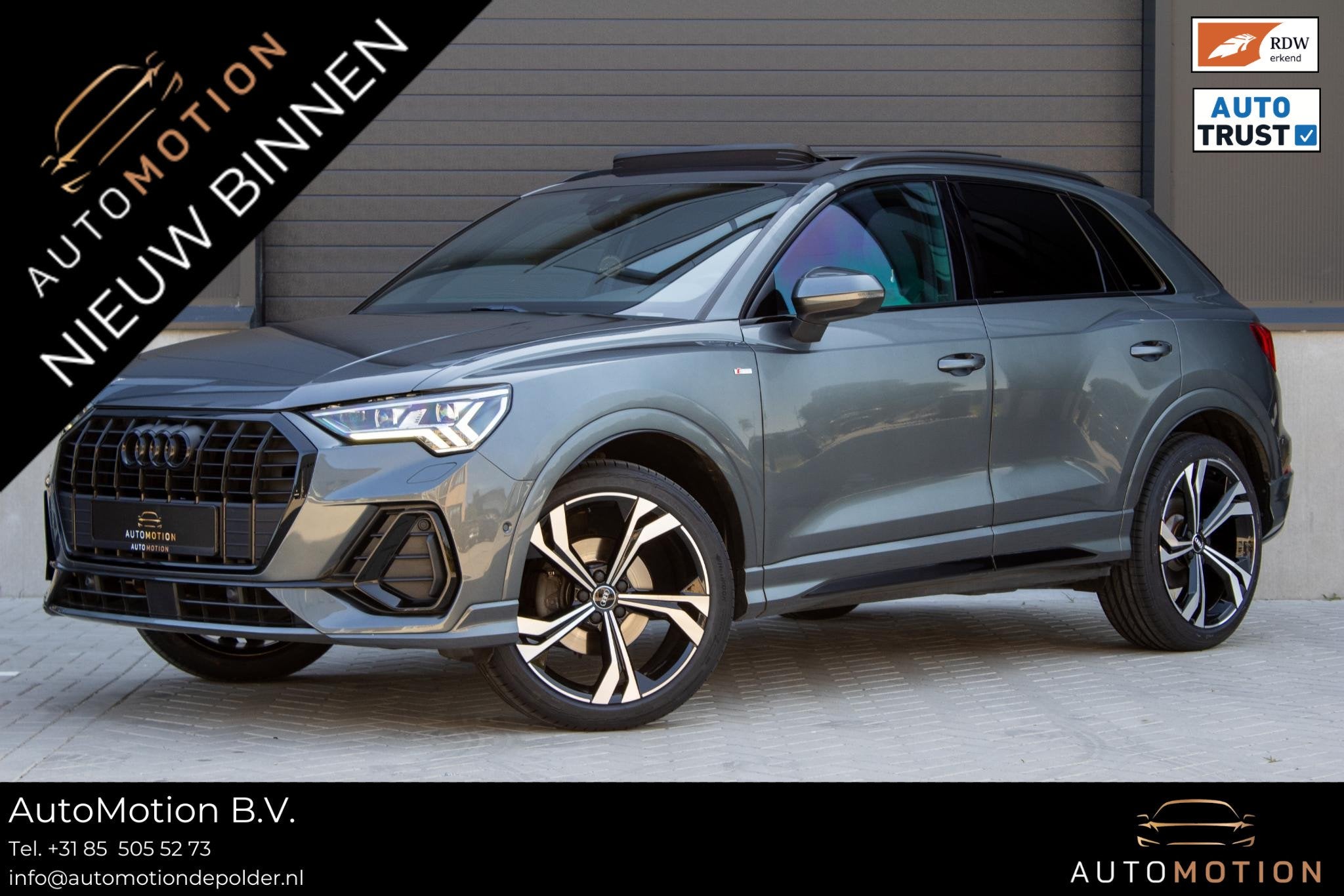 Audi Q3 35 TFSI S Line PANO CAMERA ELEKTRISCHE STOELEN SFEER, Auto's, Audi, Bedrijf, Te koop, Q3, ABS, Achteruitrijcamera, Adaptieve lichten