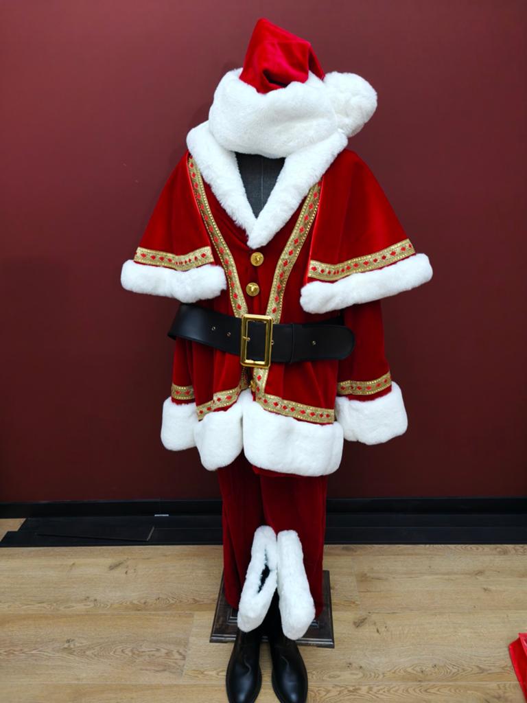 Luxe Kerstman kostuum compleet, Ophalen, Nieuw