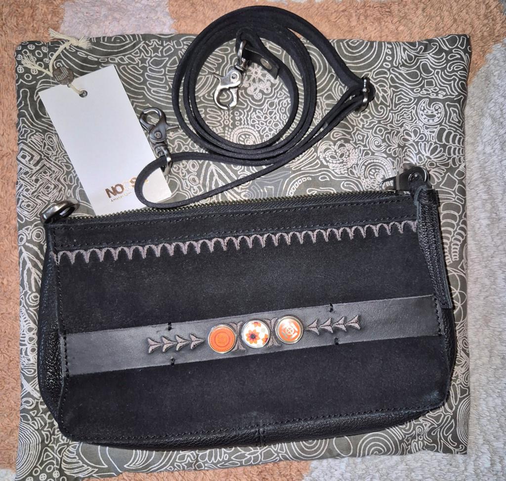 Noosa amsterdam nieuwe city bag, Ophalen of Verzenden, Nieuw, Zwart, Schoudertasje