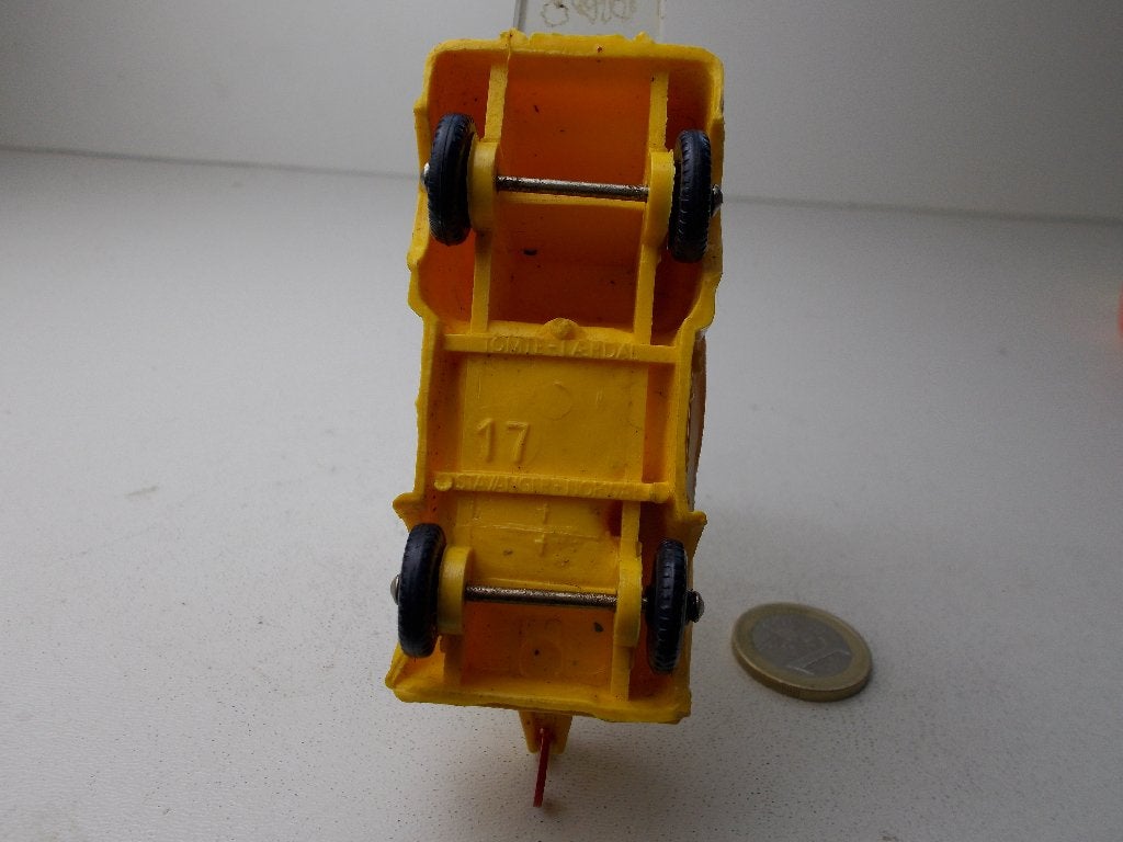 Jaren 50/60 Tomte Laerdal No.17 JEEP BREAKDOWN TRUCK + HAAK!, Ophalen of Verzenden, Zo goed als nieuw, Bus of Vrachtwagen, Tomte