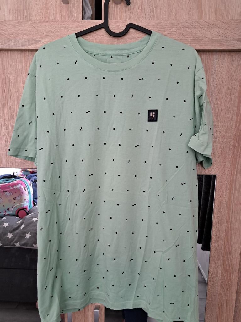 Garcia heren T-shirt met print - Maat L, Maat 52/54 (L), Garcia, Ophalen of Verzenden, Gedragen