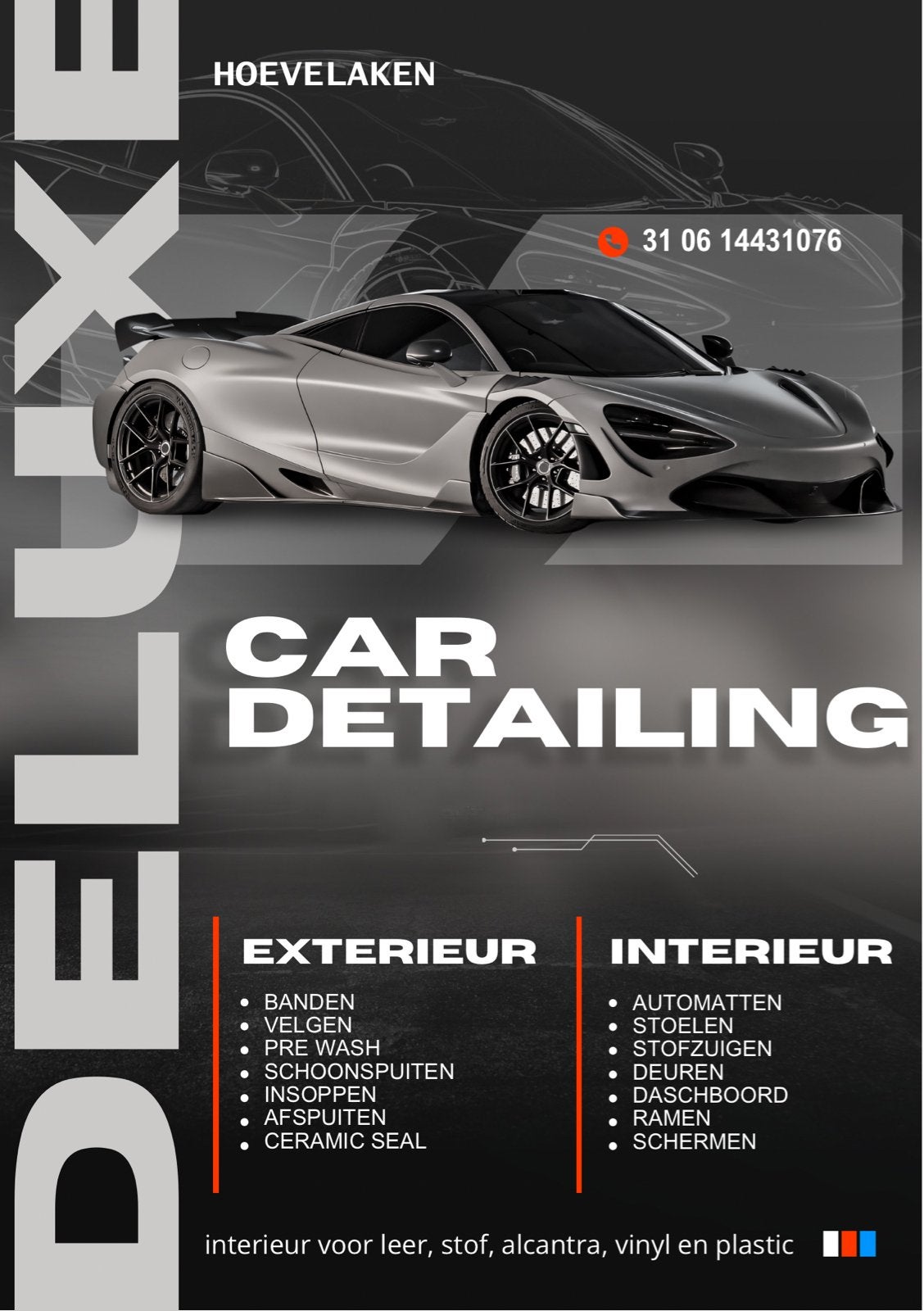 Car detailing in hoevelaken, Ophalen