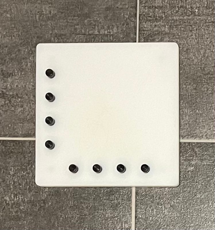Noppenbord (snijplank met noppen), Kunststof, Snij-/serveerplank, Ophalen of Verzenden, Zo goed als nieuw