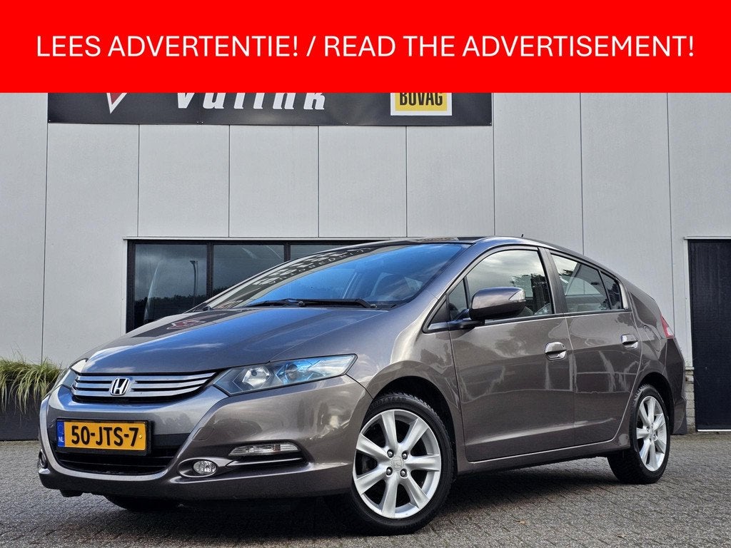 Honda Insight LEES ADVERTENTIE! KOPPELING NIET GOED, Euro 5, Gebruikt, 4 cilinders, Bedrijf