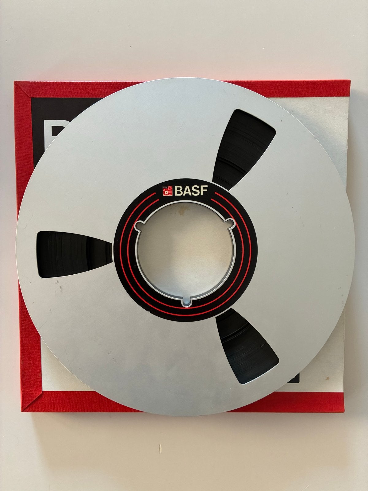 BASF SPR 50 LHL Spoel met band, Audio, Tv en Foto, Ophalen of Verzenden, Onderdeel, Met banden