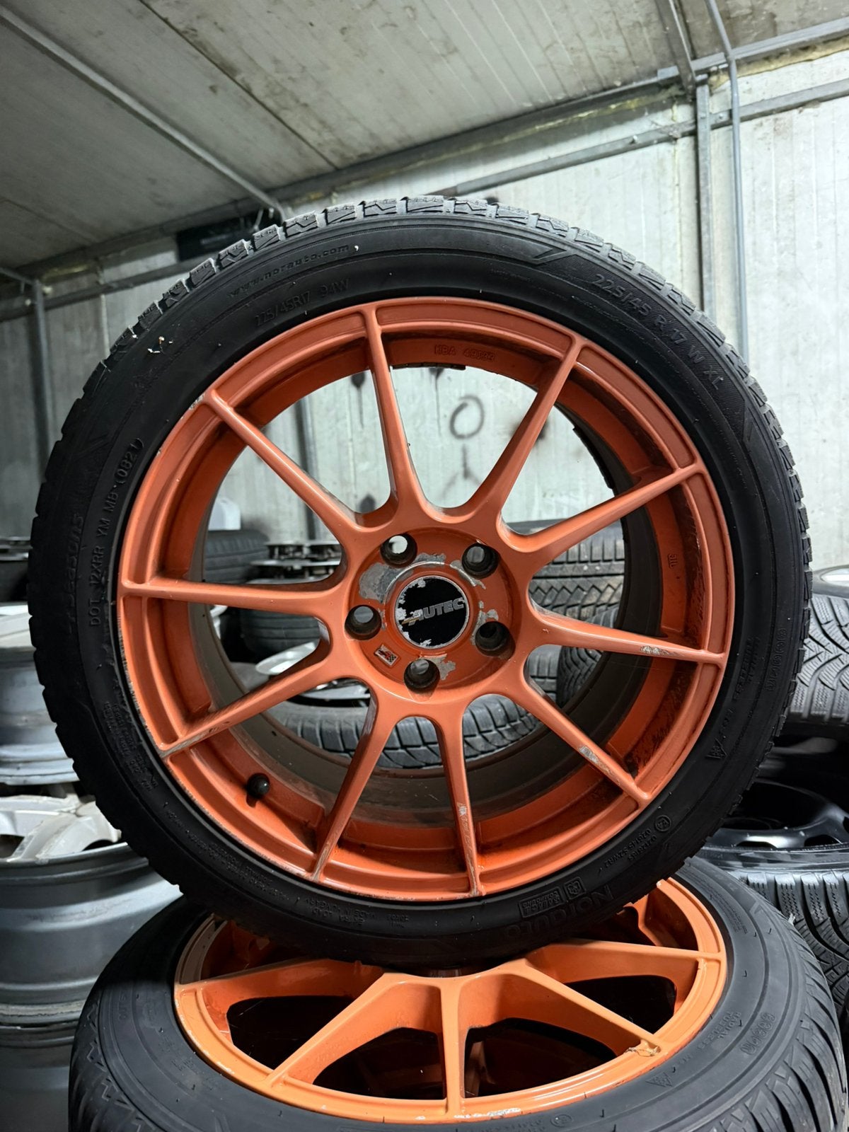 5x112 VW Audi Seat velgen met 4season banden, Ophalen, Gebruikt, Banden en Velgen, 17 inch
