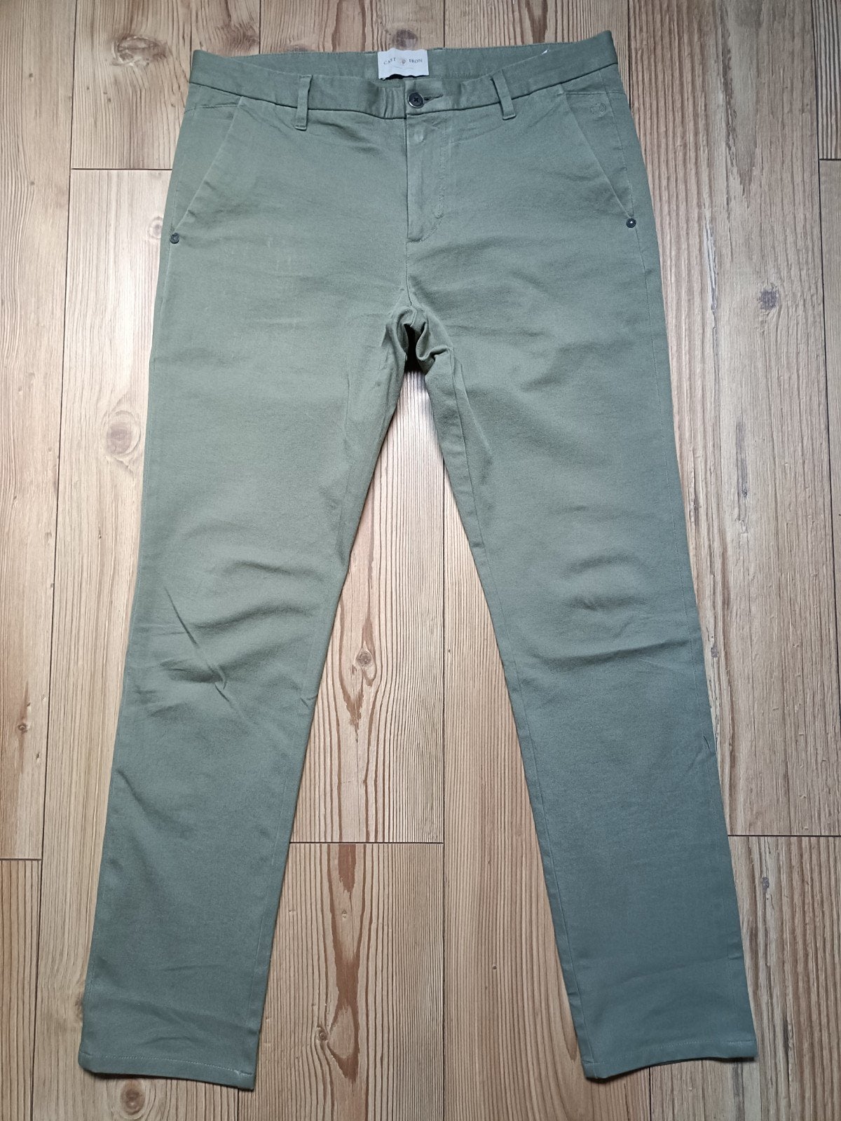 Cast Iron stretch maat 32-32, Ophalen of Verzenden, Zo goed als nieuw, Maat 48/50 (M), Beige