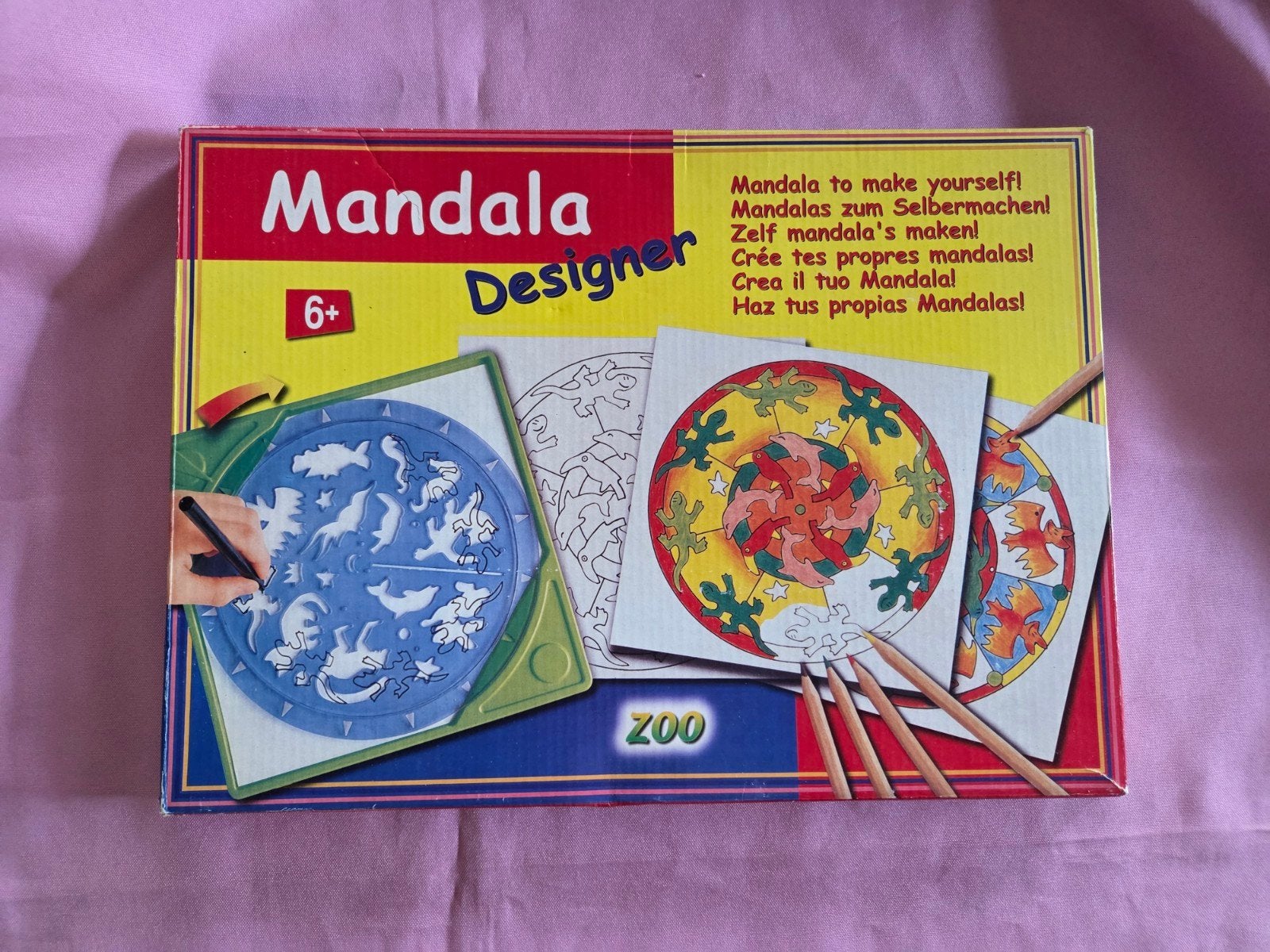 Mandala Designer Zoo - Creatief Tekenspeelgoed, Ophalen of Verzenden, Zo goed als nieuw, Knutselen