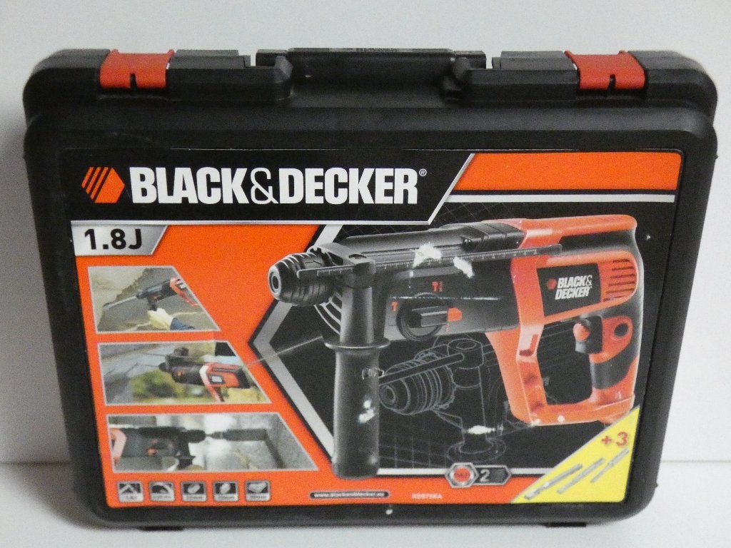 Te koop zo goed als nieuwe Black & Decker klopboor, Boor- en/of Breekhamer, Ophalen of Verzenden, 400 tot 600 watt, Klopboormechanisme