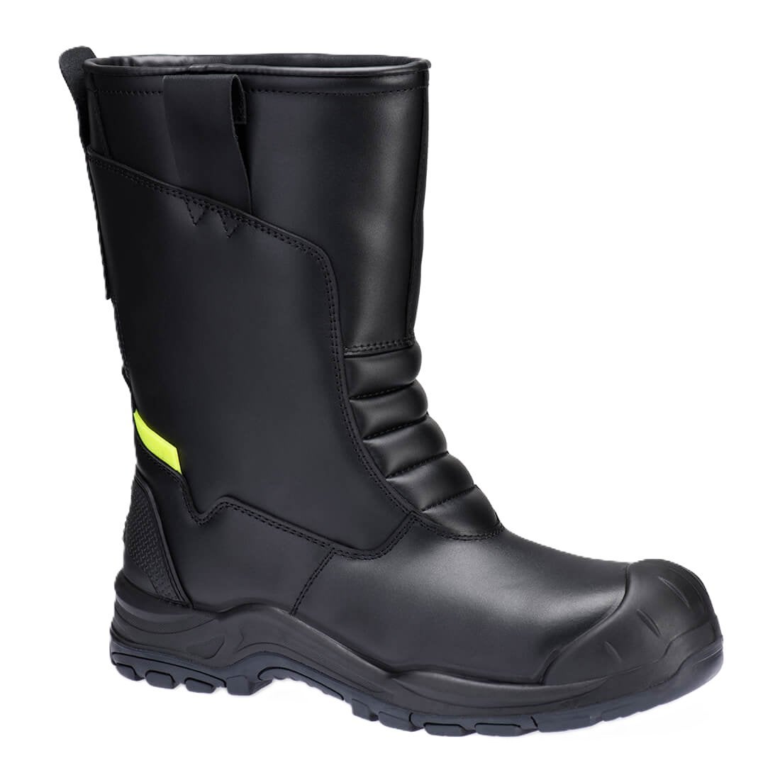 Winterlaars Stalen Lederen S3L SC HRO CI SR Zwart FD07, B, Heren, Nieuw, Ophalen of Verzenden