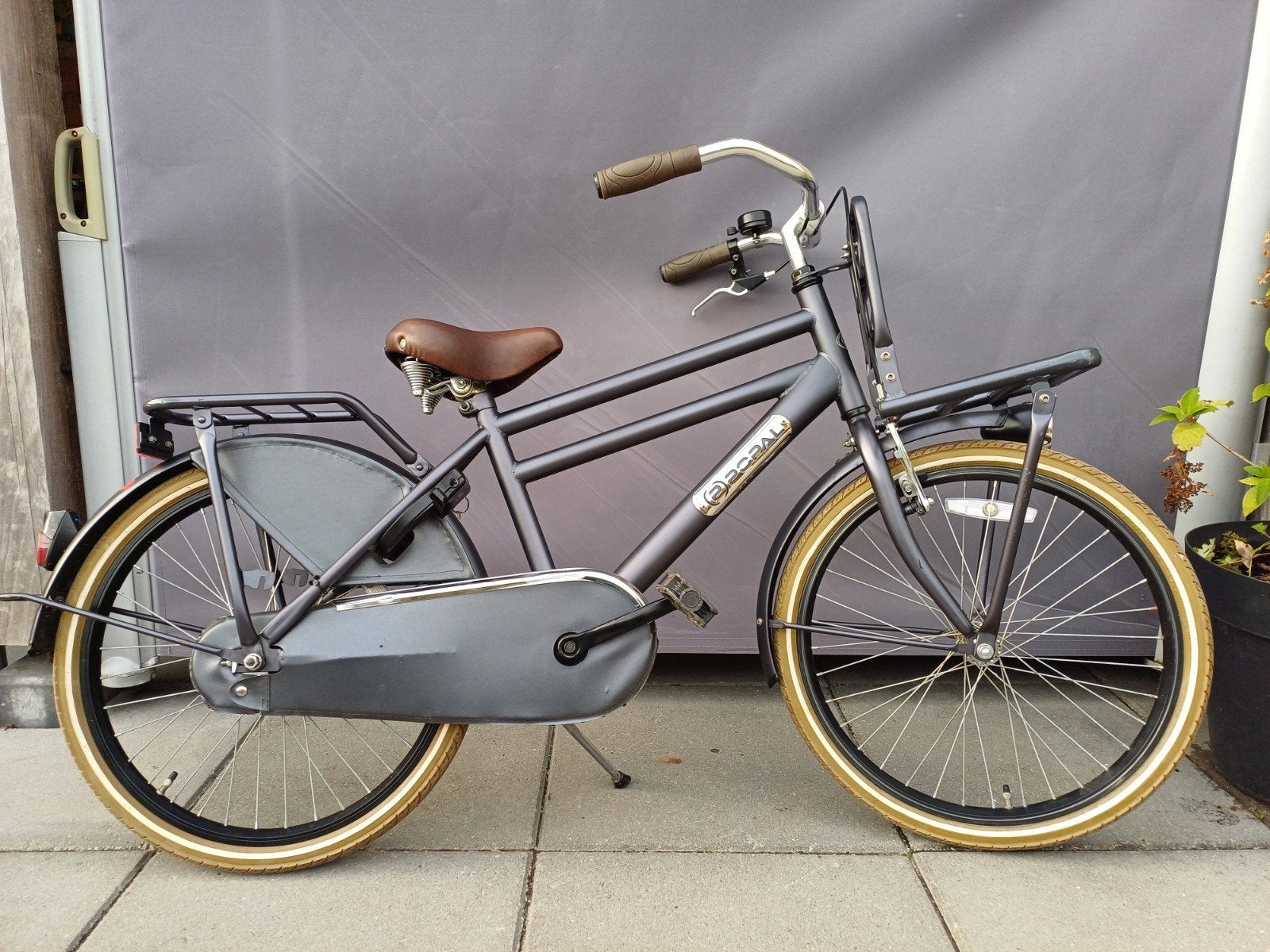 super mooie popal jongens fiets 22inch, Ophalen, Zo goed als nieuw, 22 inch, Handrem