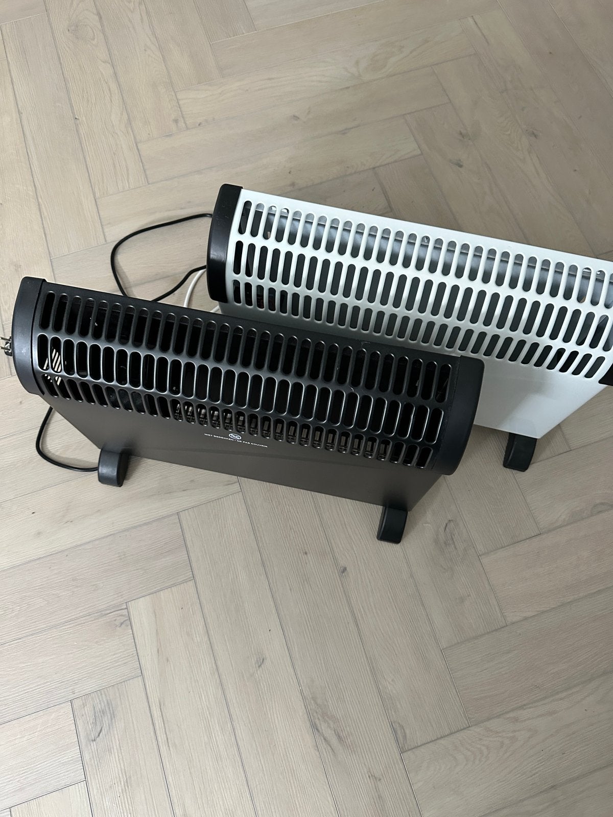 Convector Kachels zwart en wit, Ophalen, 30 tot 80 cm, Kachel, Minder dan 60 cm