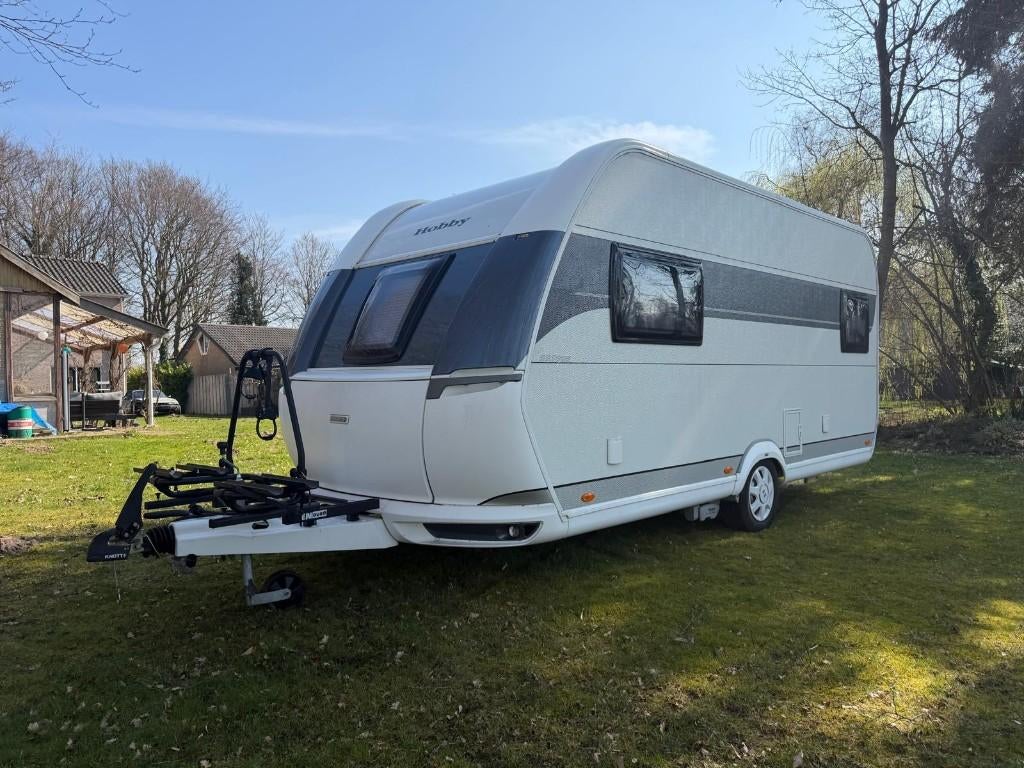 Hobby 460 DL On tour | ENKELE BEDDEN | MOVER | TOP STAAT |, Caravans en Kamperen, Kachel, Hobby, Bedrijf, Treinzit