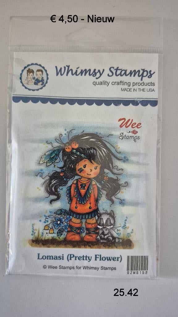 Whimsy stamps, Ophalen of Verzenden, Zo goed als nieuw, EZ-mounted stempel