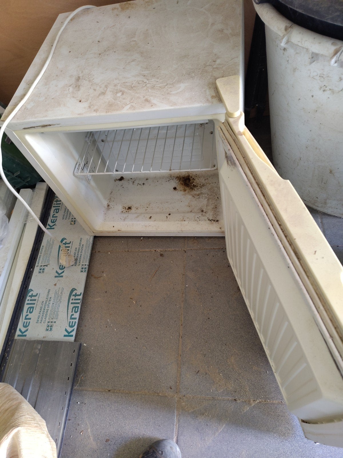 Serverin 45 liter diepvries Gratis afhalen, Witgoed en Apparatuur, Koelkasten en IJskasten, Ophalen, Gebruikt, Met aparte vriezer