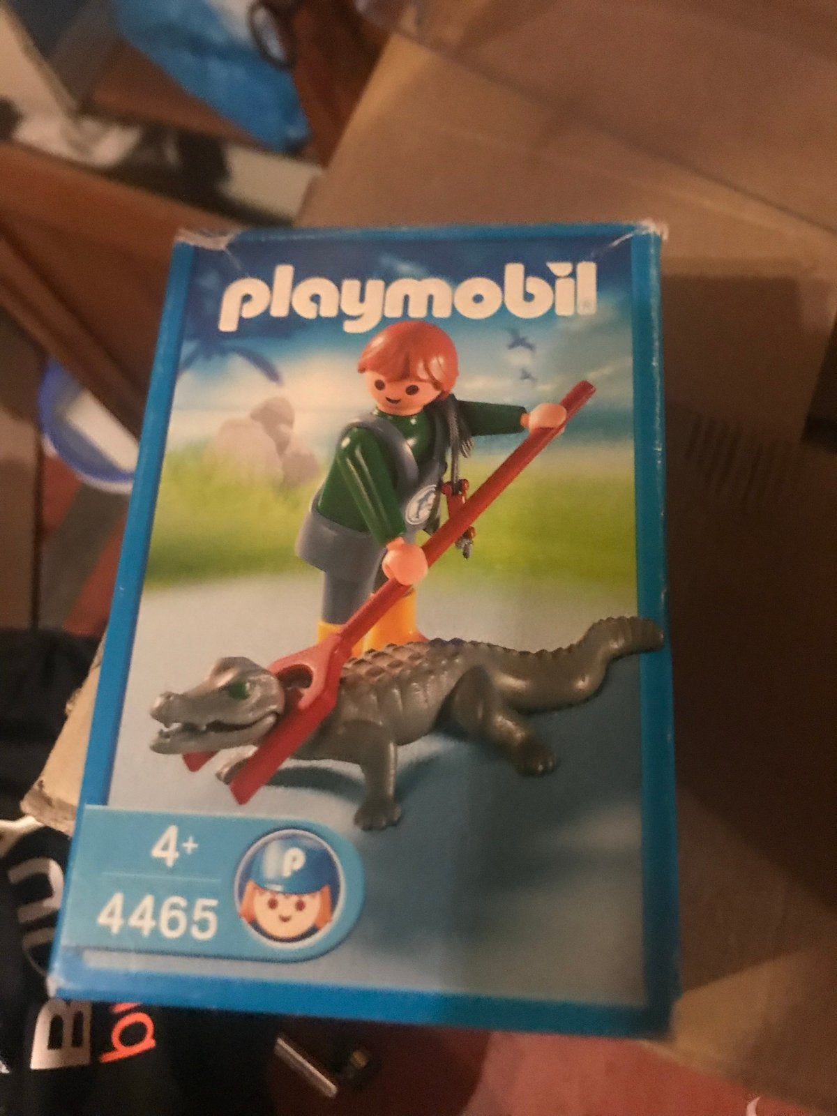 Playmobil 4465 Krokodil met Onderzoeker, Gebruikt, Complete set, Ophalen of Verzenden, Figuren