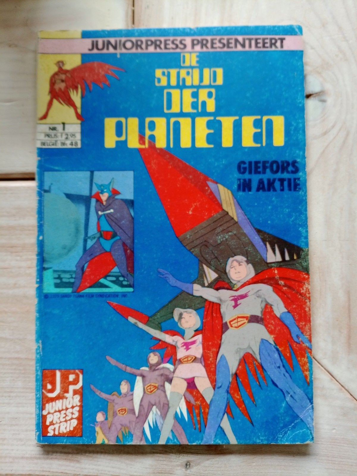 De strijd der planeten, Eén comic, Verzenden, Zo goed als nieuw, Europa