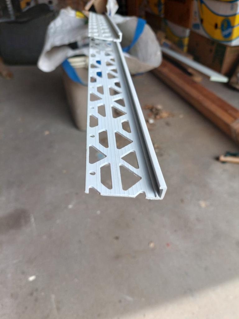 Tegelstrip wit ., Ophalen, Nieuw, Mdf, 200 tot 250 cm