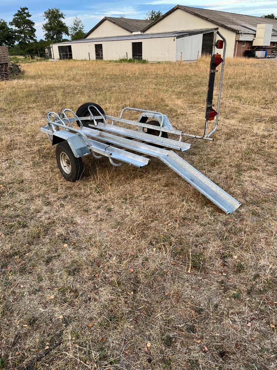 Nette / Degelijke Motor Aanhanger‼️750kg Plek voor 3 Motoren, Ophalen, Zo goed als nieuw