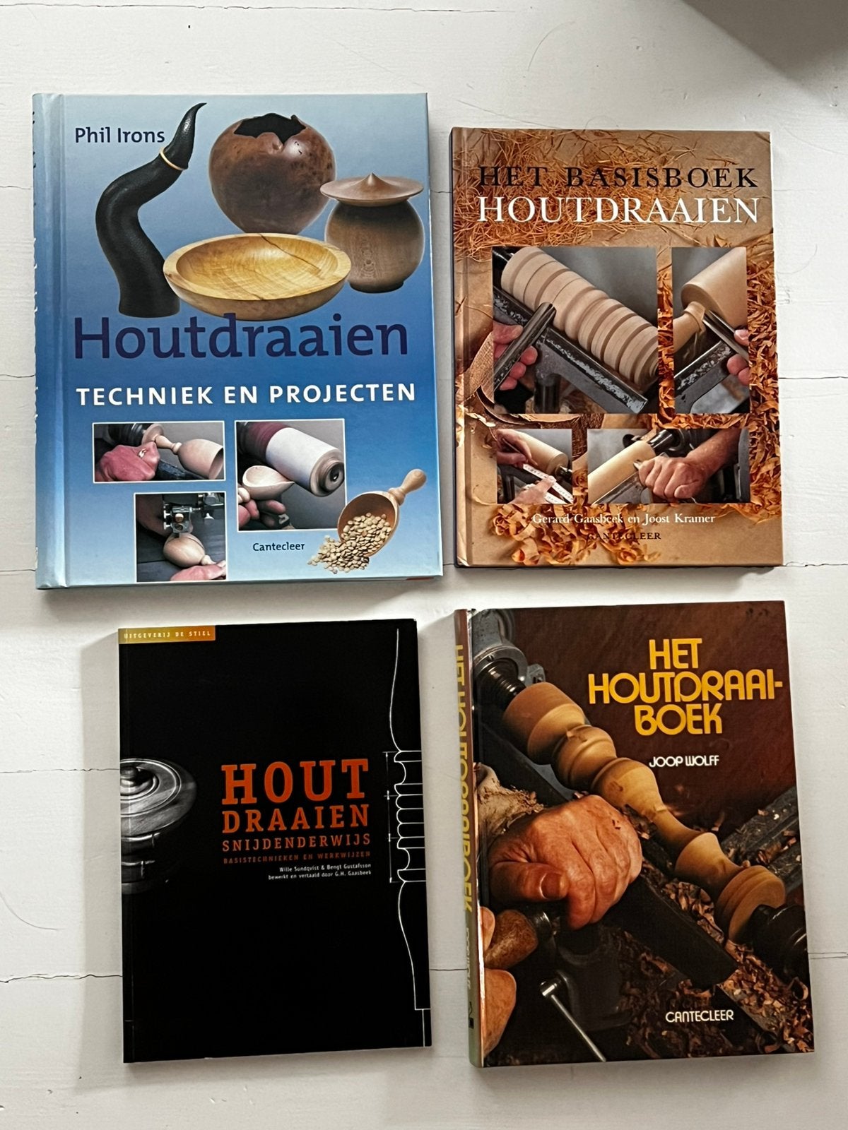 Boeken houtdraaien 4 stuks, Ophalen of Verzenden, Zo goed als nieuw, Houtbewerking