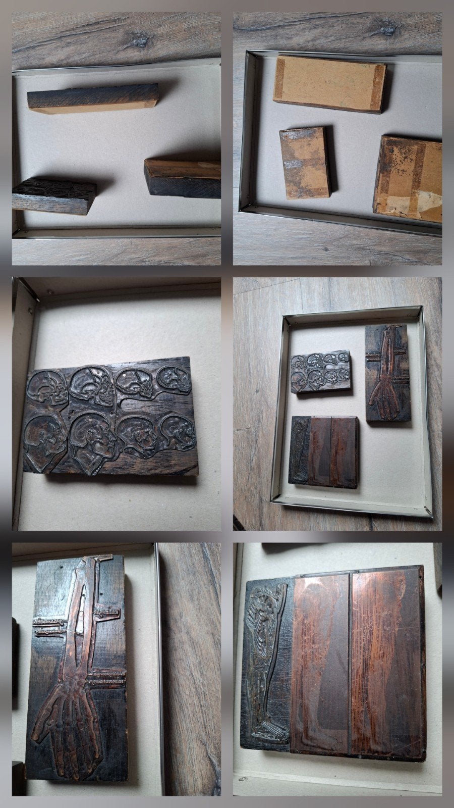 oude stempels Aziatica, Ophalen of Verzenden, Hout