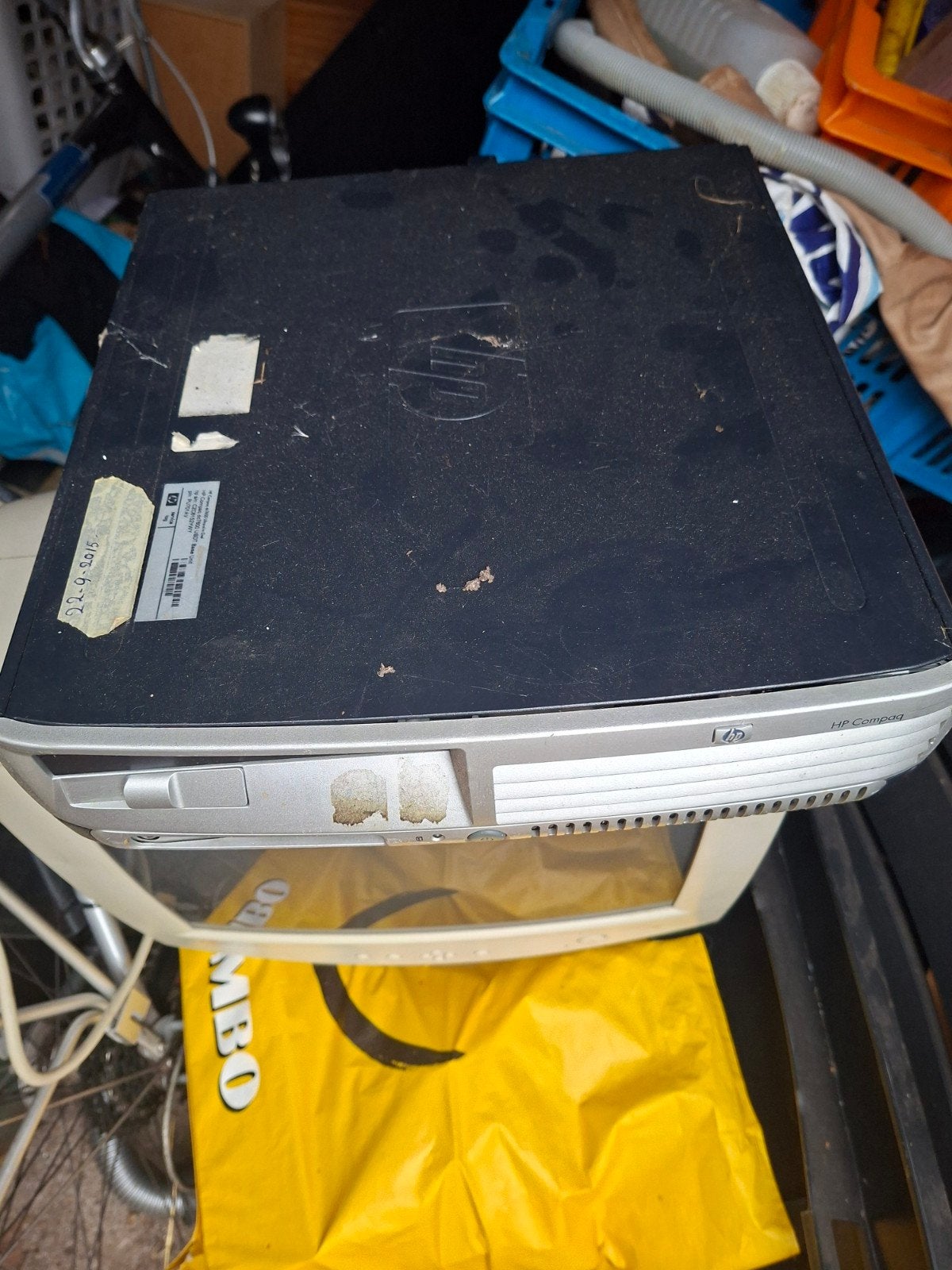 Vintage Pentium 4 PC met RAM, zonder HDD, Computers en Software, Desktop Pc's, Gebruikt, Minder dan 4 GB, Minder dan 2 Ghz, HP