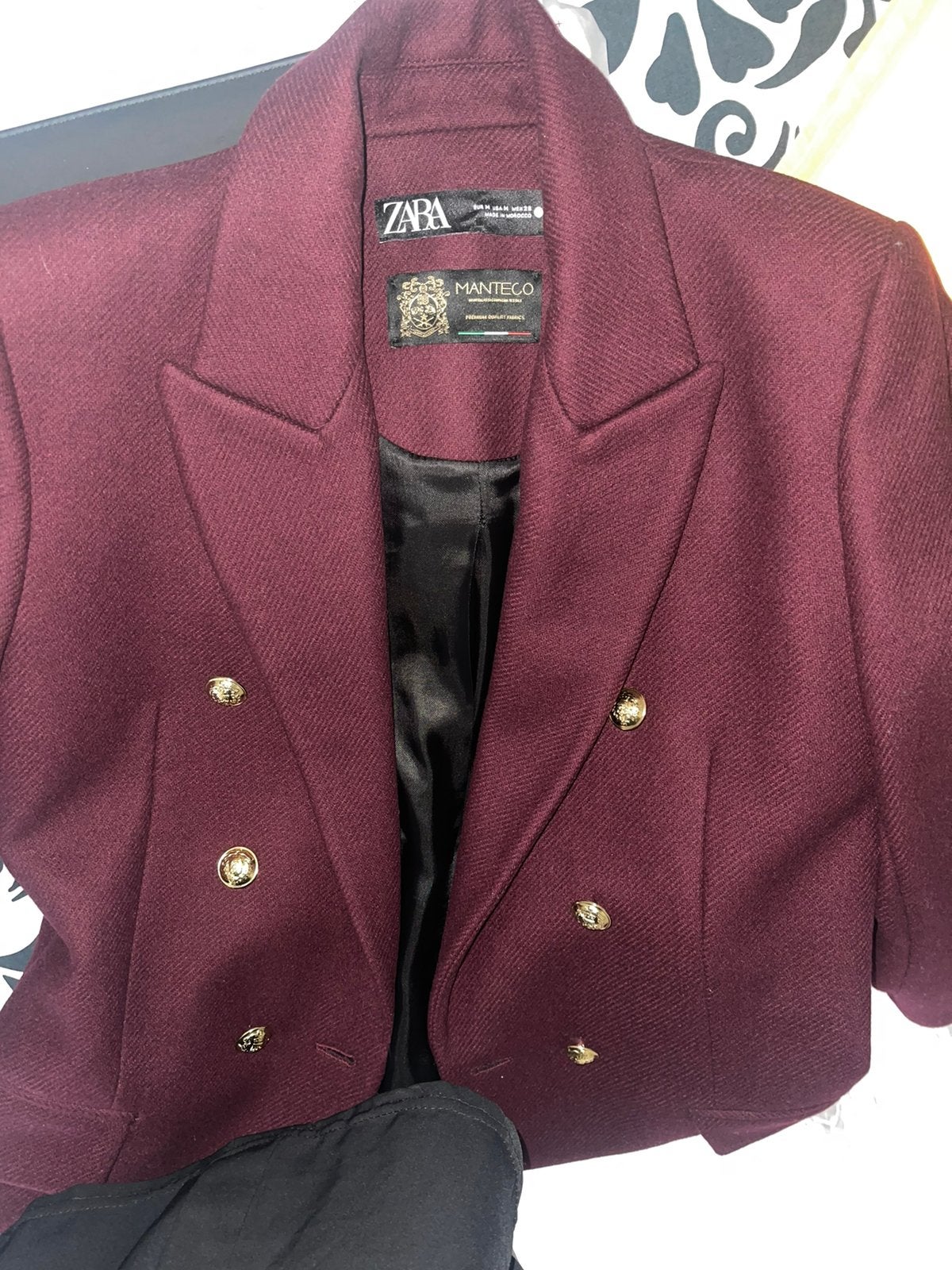 Zara dames jas, Kleding | Dames, Ophalen of Verzenden, Nieuw, Maat 38/40 (M), Rood