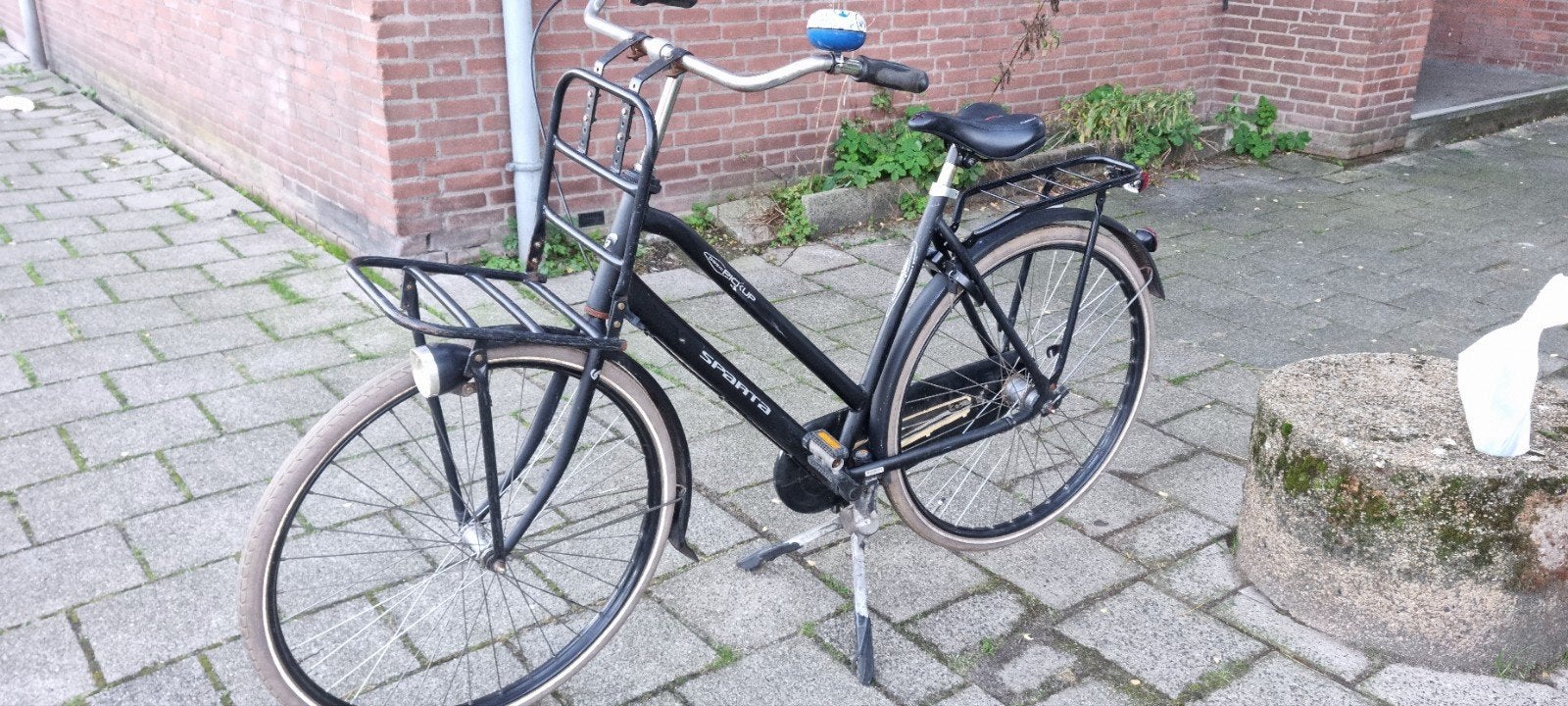 Oma fiets, Fietsen en Brommers, Ophalen, Gebruikt, Terugtraprem, Versnellingen