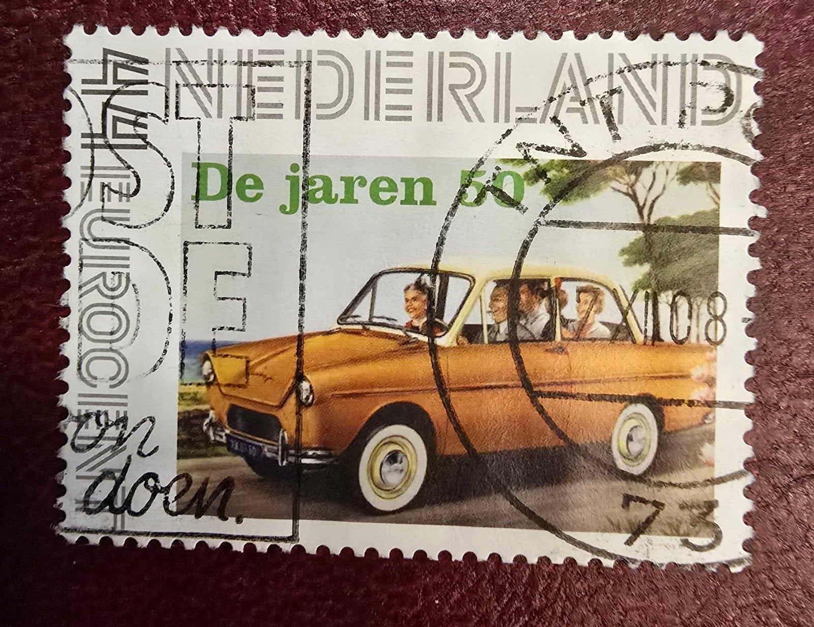 Kv316 persoonlijke  postzegel 'De jaren 60' - Gestempeld, Postzegels en Munten, Postzegels | Nederland, Ophalen of Verzenden, Na 1940