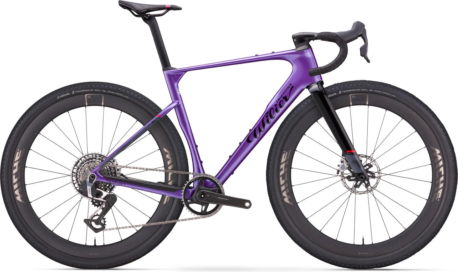 Wilier Rave SLR ID2 - XXL - Neon Purple - SRAM Force XPLR, Fietsen en Brommers, Carbon, 10 tot 15 versnellingen, Heren, Nieuw