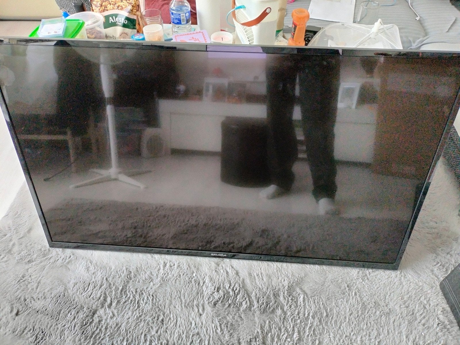Salora 55UHSH3500/4 LED TV - 55 inch, 4K UHD Smart TV, LED, 50 Hz, Zo goed als nieuw, 100 cm of meer
