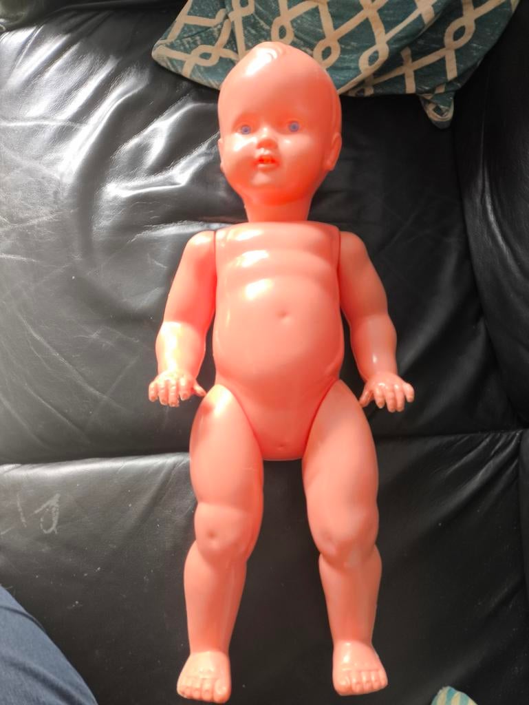 Grote baby  pop, Verzamelen, Poppen, Ophalen of Verzenden, Gebruikt, Pop