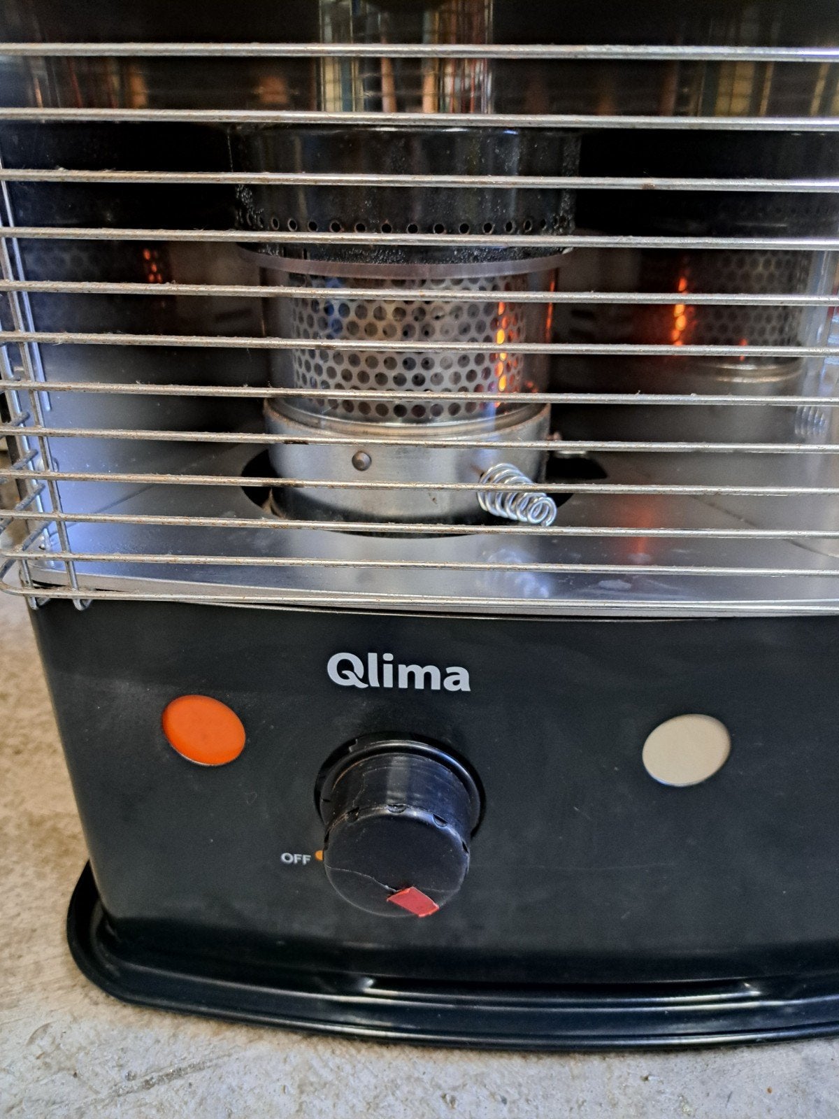 Qlima Petroleumkachel - Compact en Efficiënt, Huis en Inrichting, Ophalen, Gebruikt, Overige brandstoffen, Petroleumkachel