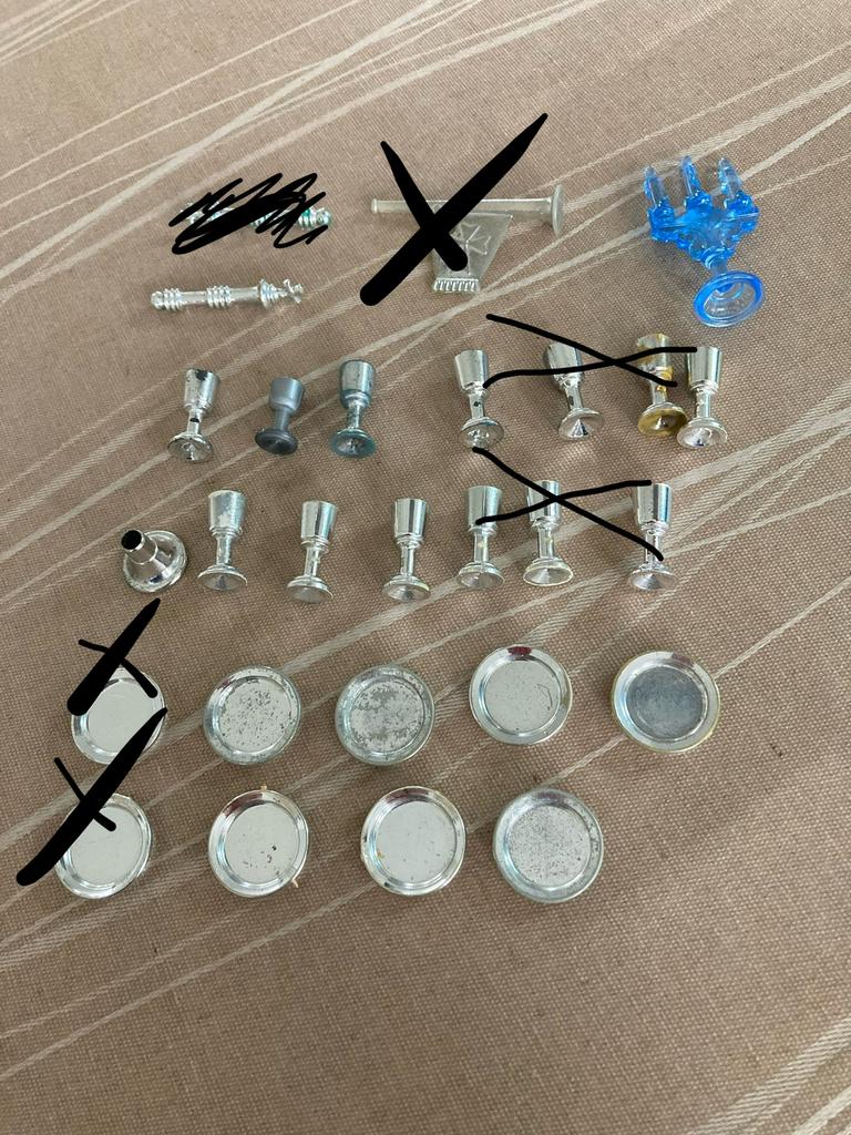 Playmobil zilver servies., Ophalen of Verzenden, Gebruikt, Los playmobil