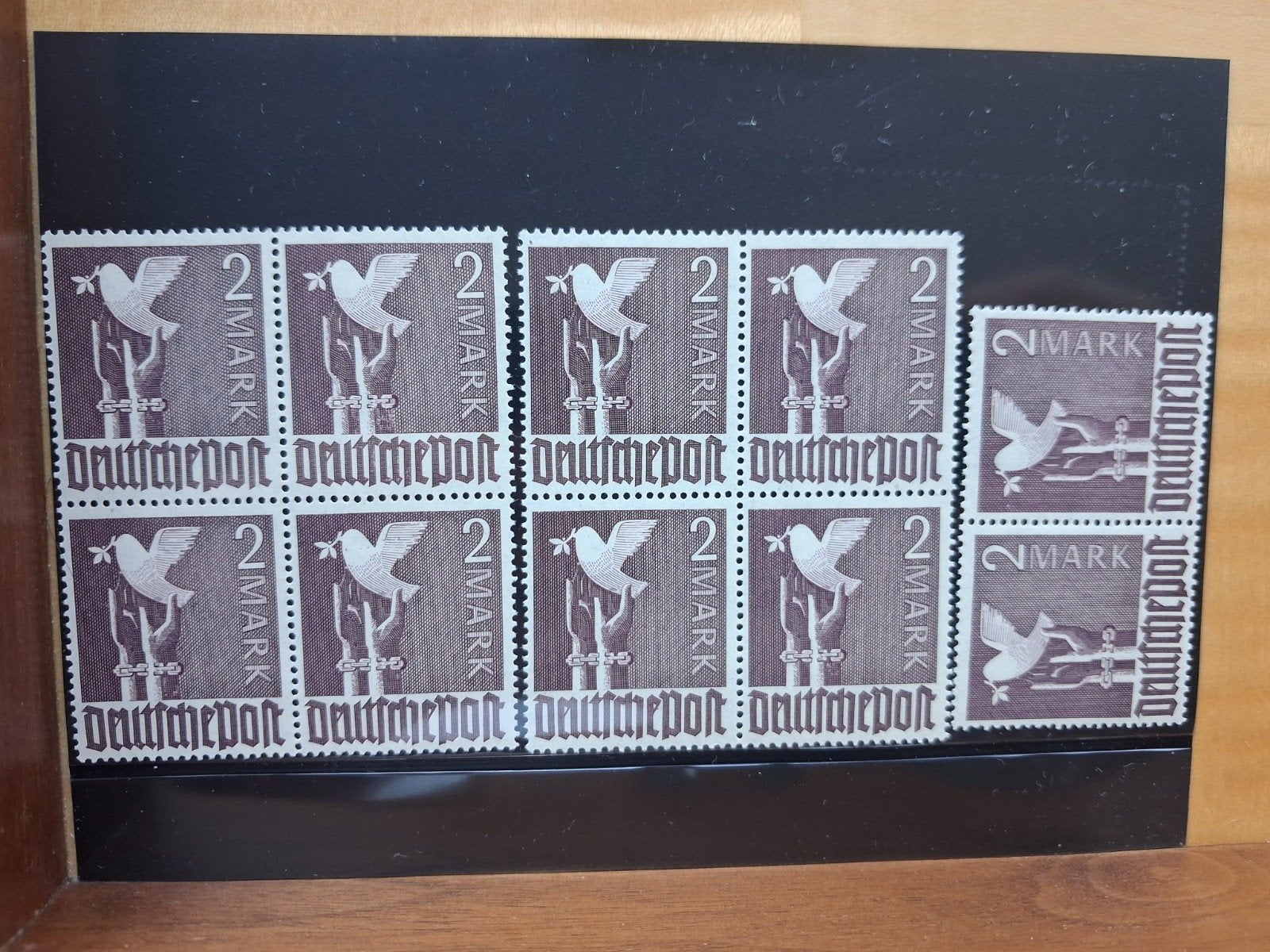 Vredesduif Duitsland 1947 Postzegels - 2 Mark, Ophalen of Verzenden, Overige periodes, Postfris